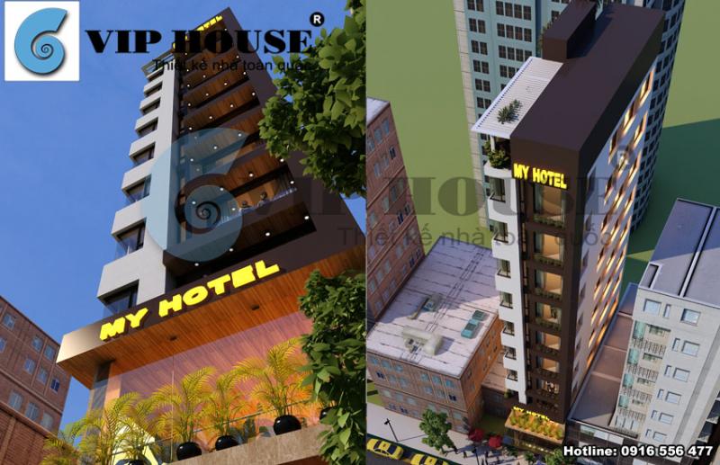 Hình ảnh:Thiết kế khách sạn đẹp sang trọng tại Ninh Bình mang tên My Hotel. Trong cách sử dụng chất liệu, công trình có cách vận dụng khéo léo các vật liệu hiện đại như kính, gỗ. 